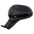thumbnail image 2 of TRQ Driver Side Power Heated Mirror Paint to Match Smooth Black Manual Fold Integrated Puddle Light Blind Spot Fits 2019-2020 Hyundai Santa Fe HY1320263, 2 of 4