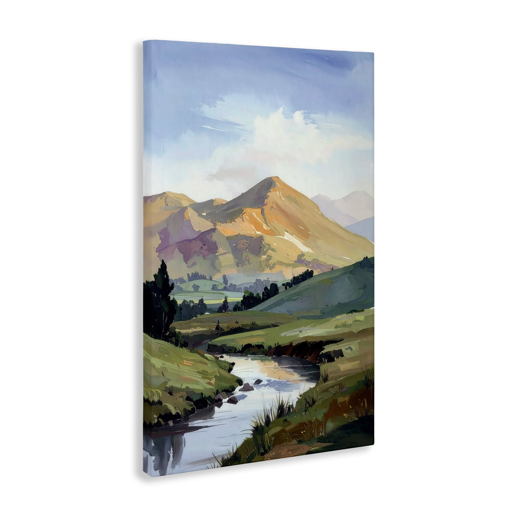 Stupell Industries Across The Valley Canvas Wall Art, design by Alonza Saunders