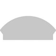 thumbnail image 5 of Ekena Millwork 30"W x 14-3/8"H x 2-3/4"P Segment Arch Sunburst Architectural Grade PVC Combination Pediment, 5 of 7