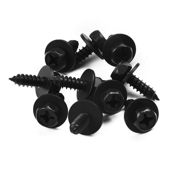 10 Pcs Pare-Chocs de Voiture Bouclier Anti-Éclaboussures Rivet-Clip Boulon-Vise pour Toyota Mingyiq