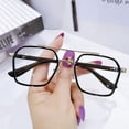 thumbnail image 4 of Gafas para miopía, gafas lisas de moda para hombres, gafas ópticas antiluz azul para estudiantes, protección ocular, 4 of 5