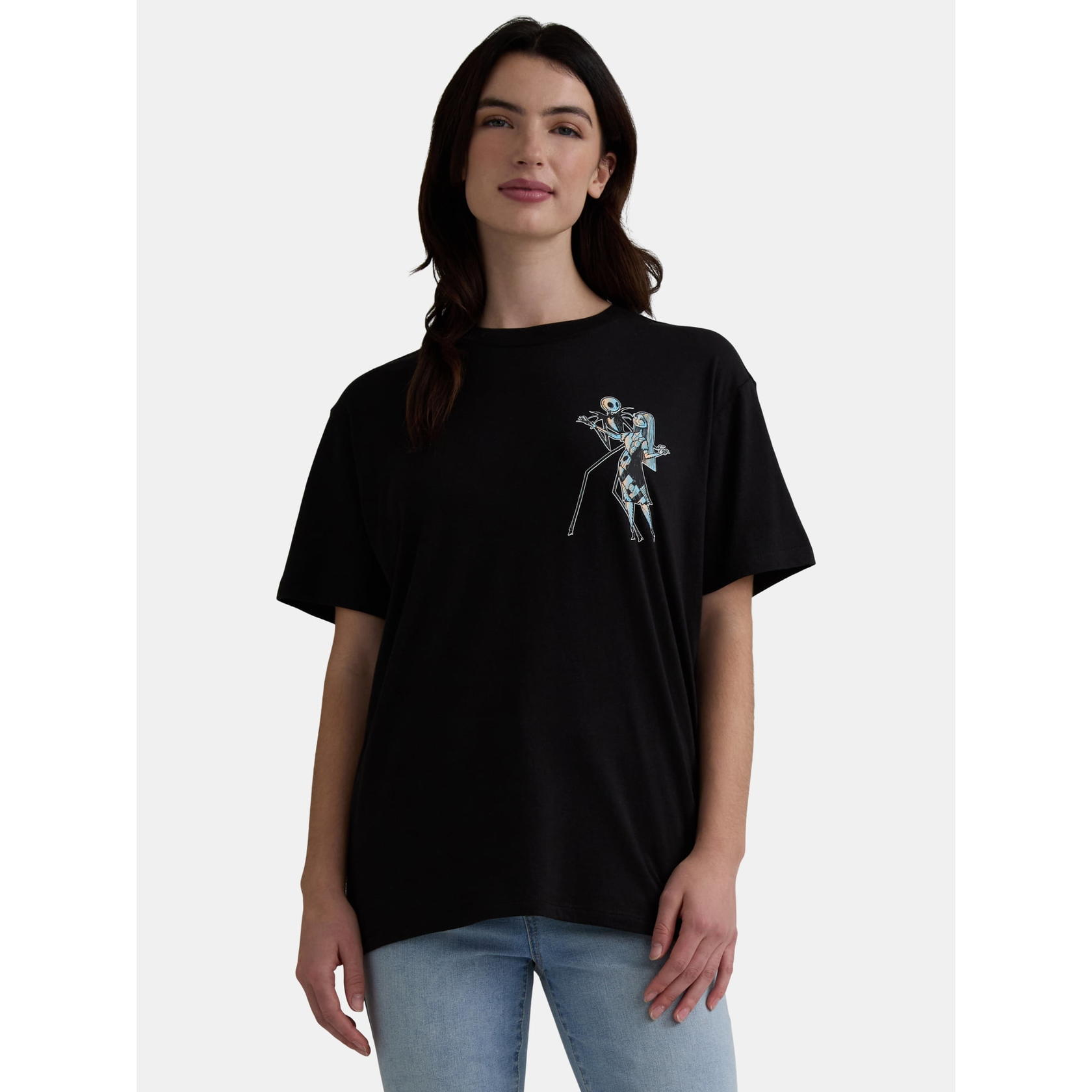 Nightmare Before Christmas Women’s Graphic Tee, Sizes XXS-XXL
