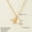 Shell 1888G, variant on Titanium Steel Conch Turtle Shell Retro Easy Matching Necklace