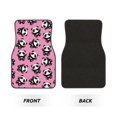 thumbnail image 2 of Lsque Cute Panda Print 4-Piece Floor Mats, Heavy-Duty Rubber Liners, Anti-Slip Design, All-Season Automotive Protection, Vehicles, Cars, Trucks, and SUVs, 2 of 7
