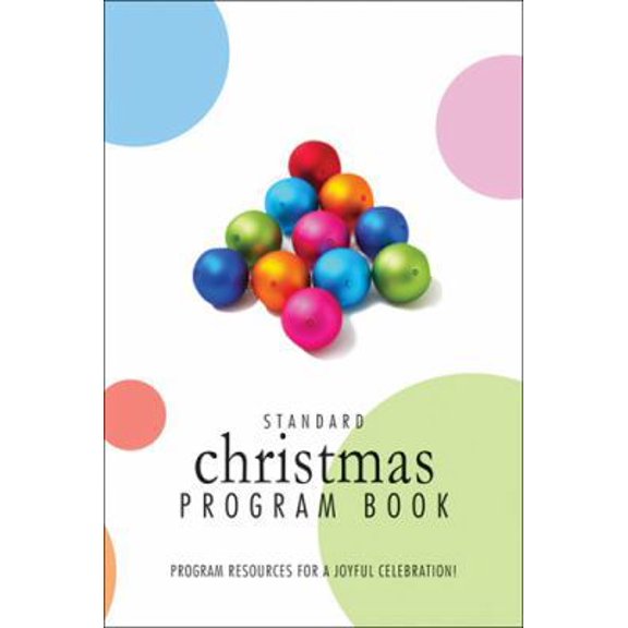 Pre-Owned Standard Christmas Program Book: Program Resources for a Joyful Celebration! (Holiday Program Books) (Paperback) 0784721343 9780784721346
