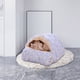 thumbnail image 2 of Saco de Dormir de Forro Polar Cálido para Perros y Gatos Pequeños, Tapete Extraíble y Lavable, Tallas S y M, 2 of 6