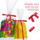 thumbnail image 3 of BALAHAPY 24Ud Cintas Torcidas Con Lazos De Tela Para Decorar Paquetes Y Bolsas De Fiestas En, 3 of 6