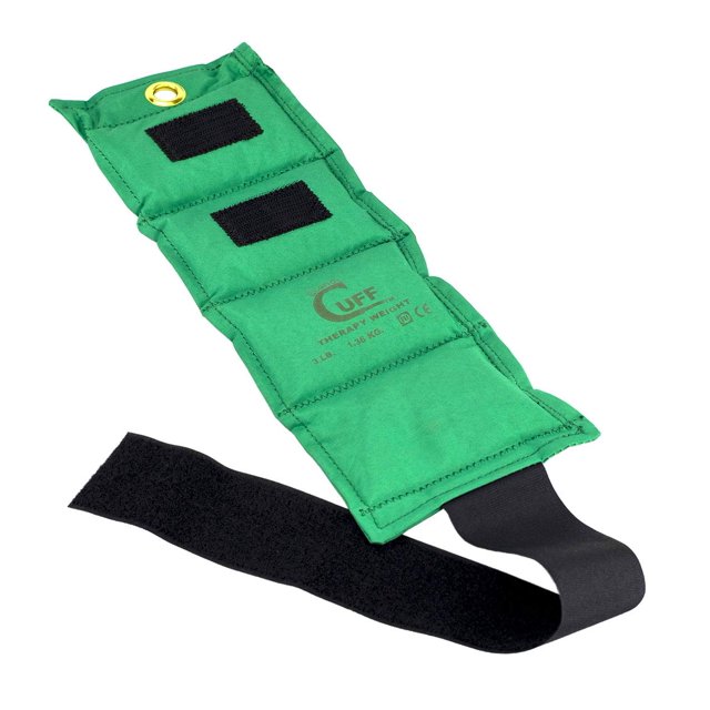 Peso para muñeca y tobillo Cando Econocuff 1,4 kg verde