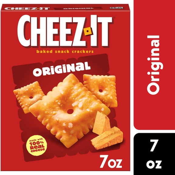 Cheez-It Original Cheese Snack Crackers 7 oz - Pack of 1