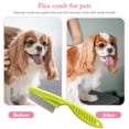 thumbnail image 2 of Peine de pelo para perros, cepillo multifuncional para eliminar piojos de perros, herramienta de aseo para perros y gatos Hugtrwg Para estrenar, 2 of 9