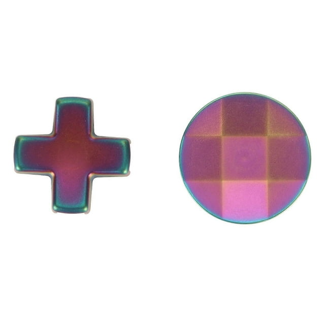 Controller D Pads Replacement Directional Button Metal Faceted Standard D Pad for Xbox One Elite Elite Series 2 Colorful