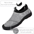 thumbnail image 2 of Men's Slip On Loafers Lightweight Comfortable Casual Fashion Sneaker Non-slip Walking Shoes Outdoor Hiking Shoes, 2 of 7