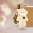 thumbnail image 2 of KAKOWELY 2 llaveros de oso de peluche con colgante, llavero de animales de peluche, dije para bolso., 2 of 3