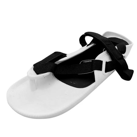 mens flip flops with velcro fastening