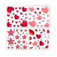 thumbnail image 2 of Fiudx Pegatinas de Pared de Rosas para San Valentín, Decoración Romántica para El Baño, Impermeables y Duraderas, Fáciles de Despegar y Pegar, Multiusos para Dormitorio o Sala de Estar, Ideal para Re, 2 of 6