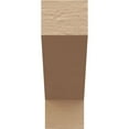 thumbnail image 2 of 6"W x 12"D x 18"H Classic Clemmons Rough Cedar Woodgrain TimberThane Corbel, Primed Tan, 2 of 6
