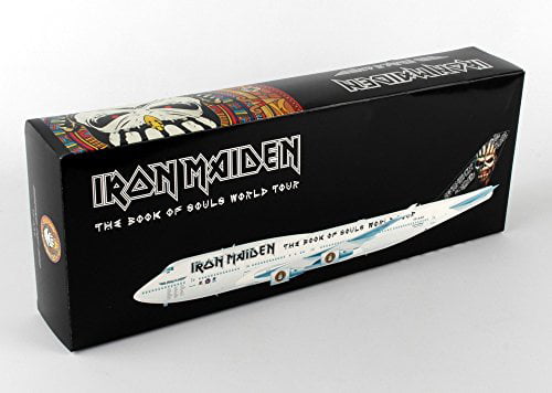 SKR899 Iron Maiden 747-400 1:200 W:Gear Ed Force One Model Airplane 