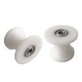 thumbnail image 4 of 2 poleas con ranura en forma de U, compactas, fáciles de instalar, para entrenamiento y mantenimiento, con rodamiento de rodillos estables y de, 4 of 8