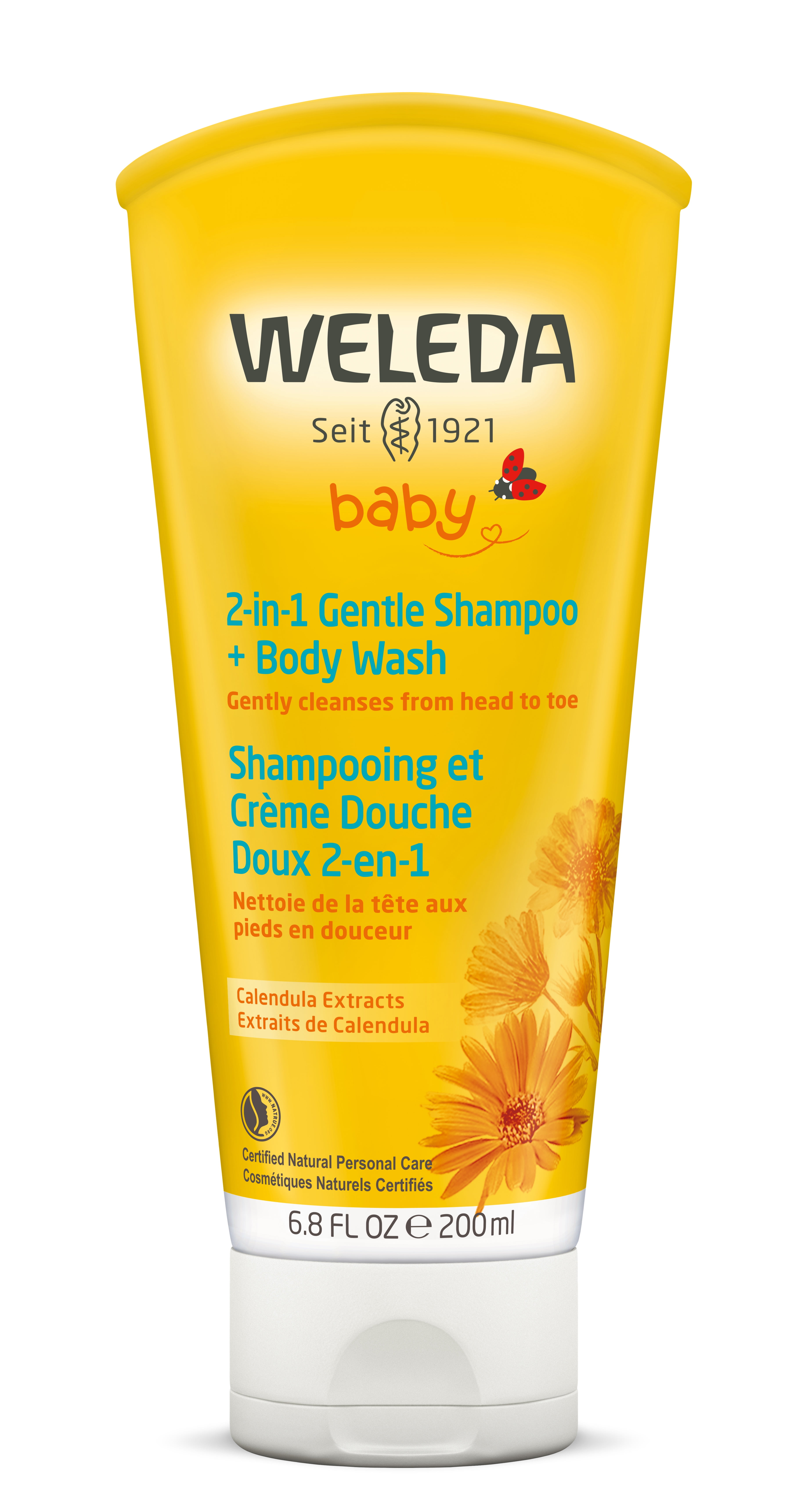 weleda calendula baby shampoo