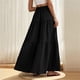 thumbnail image 4 of Faldas Elásticas de la Cintura para las Mujeres Color Sólido de la Longitud Del Tobillo de la Falda Maxi Casual Spring, Faldas Casuales para las Mujeres de Verano, 4 of 9