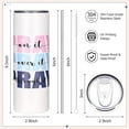 thumbnail image 2 of Pray on It Tumbler, Christian Tumbler for Women, Inspirational Religious Gift for Women Sister Her, 20oz Stainless Steel Vacuum Insulated Water Cup with Lid and Straw (Blue), 2 of 6