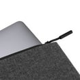 thumbnail image 4 of Incase Flat Sleeve for 16" MacBook Pro Heather Gray - INMB100658-HGY, 4 of 5