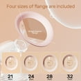thumbnail image 4 of NCVI Double Electric Breast Pumps, 4 Modes & 9 Levels Breastfeeding Milk Pump with 4 Size Flanges, 4400mAh Battery, 4 of 7
