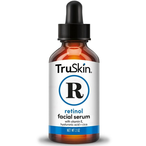 Sérum TruSkin Retinol para rostro antienvejecimiento, 60 ml, con ácido hialurónico
