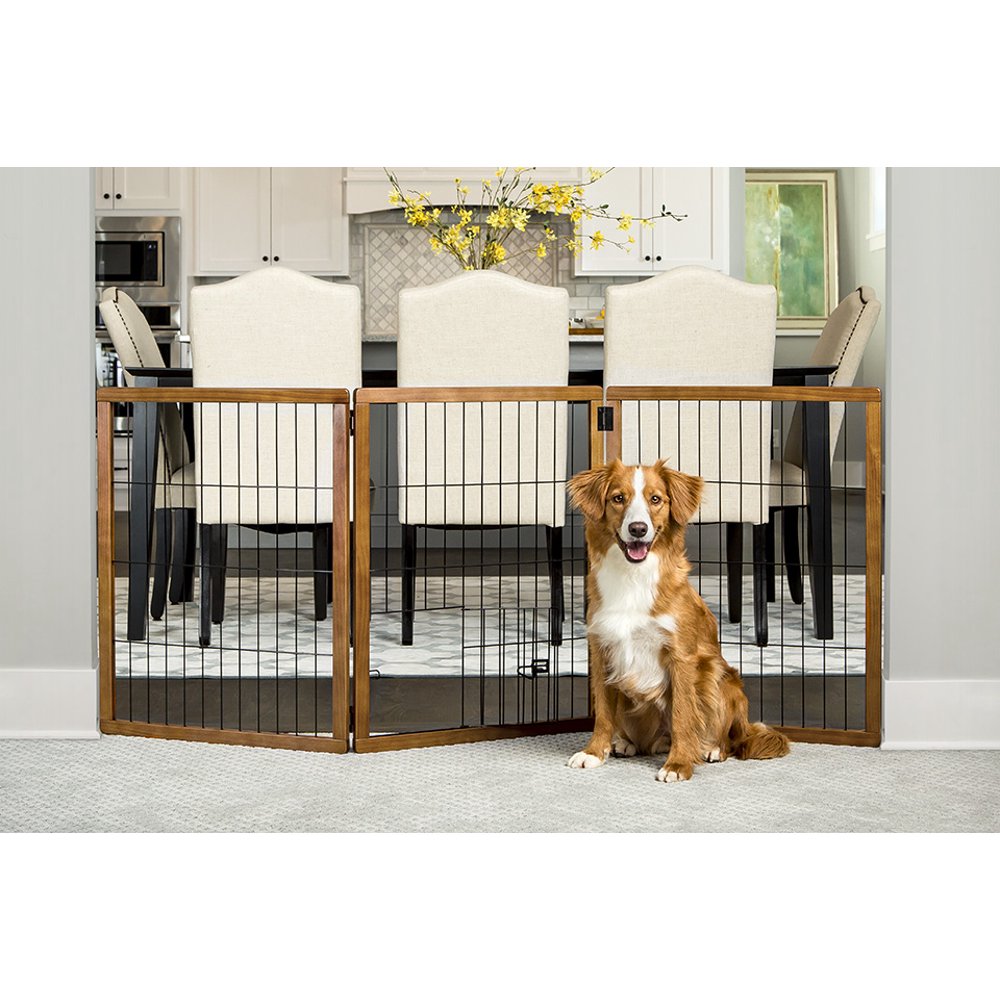 Carlson Pet Products Design Paw Extra Tall 62Inch Super Wide 3 Panel