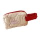 thumbnail image 3 of Bolsa de maquillaje de algodón, bolsa de cosméticos suave, bolsa de almacenamiento de maquillaje, patrón de conejo, costuras de algodón suave, cierre de cremallera, asa resistente, bolsa de cosméticos, 3 of 5