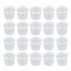 thumbnail image 1 of EeaseMX 50 vasos desechables de plástico de 25 ml, recipientes transparentes con tapa para gelatina, yogur, mousses y salsas., 1 of 7