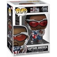 thumbnail image 1 of Pop Marvel The Falcon and the Winter Soldier 3.75 Inch Action Figure Exclusive - Captain America Sam Wilson #819, 1 of 2