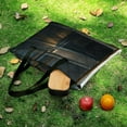 thumbnail image 5 of Colored Grid Geometry Outdoor Picnic Blanket, Foldable Waterproof Beach Mat, Portable Beach Blanket for Beach Camping, Hiking, Family Concerts, 5 of 7