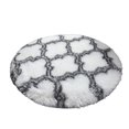 thumbnail image 1 of CAROOTU Tapis Rond Simple Doux Confortable Absorbant Antidérapant pour, 1 of 6