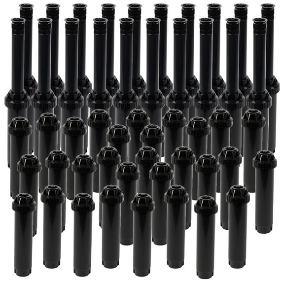 (50) Rain Bird US-415VAN 4" UNI-Spray Series Pop-up Spray Head Adjustable 0-360 Degree Variable Arc Nozzle 15 ft. 4" Pop-Up Irrigation Sprinkler