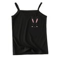 thumbnail image 1 of Sunnyoo Little Girls Camisole Cute Print Breathable Camisole Undershirt, Sizes 2-12, 1 of 3