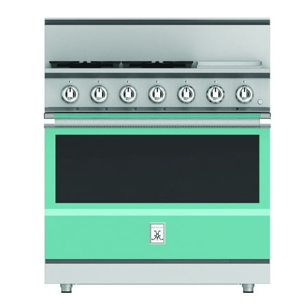 Hestan Krg364gd-Lp Krg Series 36" Wide 5.4 Cu. Ft. Free Standing Liquid Propane Gas Range