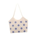 thumbnail image 4 of Bolso de viaje moderno con asa, estilo hobo, ideal para viajes y fines de semana. Blanco, 4 of 8