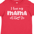 thumbnail image 4 of Inktastic I Love My Mama with Hearts Boys or Girls Toddler T-Shirt, 4 of 5