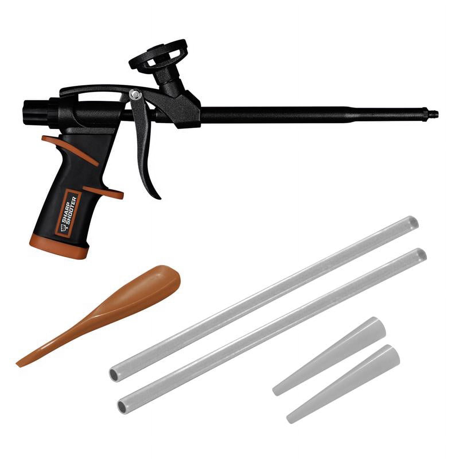 DAP Sharpshooter XP Foam Applicator Gun, Black, Aluminum/Steel, 1