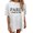 White, variant on Trendfront Womens Paris Letter Graphic Oversized T Shirts Crewneck Drop Shoulder Tops Trendy Fashion Tee Relaxed Pullover Streetwear