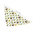 thumbnail image 3 of Naloa Funny Avocado In Mexican Clothes Dog Bandanas 1PC Washable Triangle Dog Scarfs Premium Durable Fabric, for Small Medium Large Dogs and Cats, 3 of 6