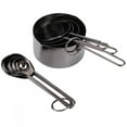 thumbnail image 5 of 8Pcs/Set Stainless Steel Measuring Cup Spoon with Scales Kitchen Cooking Baking SuppliesBlack, 5 of 8