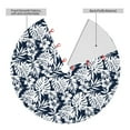 thumbnail image 2 of Yiaed Hawaiian Style Print Christmas Tree Skirt , Tree SkirtsTree Mat for Christmas Winter Holiday Indoor Decorations-36", 2 of 7