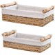 thumbnail image 1 of Paper Rope Decorative Toilet Paper Baskets & Bathroom Organizer for Toilet Tank Top, Shelves, Bedroom, Countertop,Home,Office Storage Bins, 2 Pack,Beige, 1 of 5