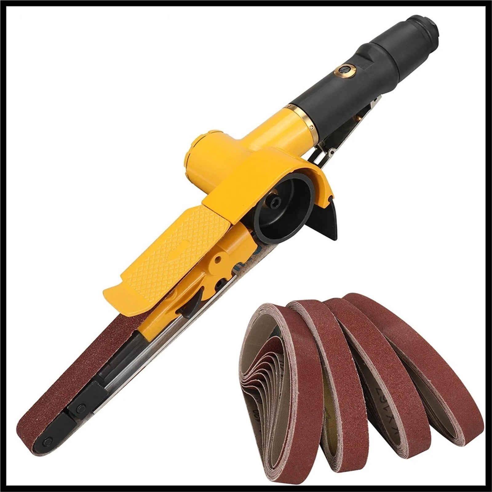 Air Belt Sander Air Compressor Angle Grinder Adjustable Pneumatic Grinding Machine - Multi-Purpose Tool
