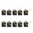 thumbnail image 1 of 10Pcs DIY Silent Movement Spindle Hands Wall Quartz Clock Movement Mechanism Repair Tools Part Clock Kit, 1 of 8