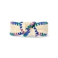 thumbnail image 3 of Time and Tru Women's Whipstitch Headband, Blue, 3 of 3