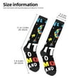 thumbnail image 2 of Fuzoiu I Love With Autism To The Moon And Back Print Adult Stockings,Crew Socks,Unisex Fashion Socks, Casual Sports Socks,Comfortable Crew Socks for Everyday Wear and Sports, 2 of 6