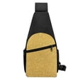 thumbnail image 3 of Disketp Sling Backpack,Multipurpose Crossbody Shoulder Bag Travel Hiking Daypack-Gold Shiny, 3 of 6